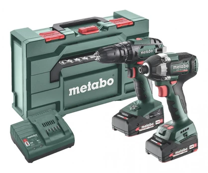 Akumuliatorinių suktuvų/gręžtuvų rinkinys Metabo Combo 18V