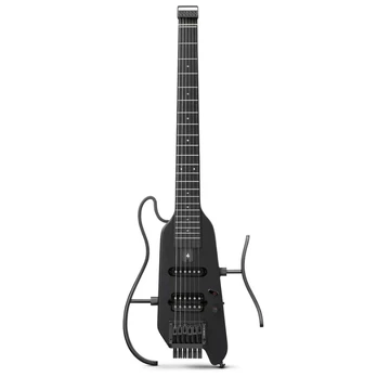 DONNER-HUSH-X-Juodas - Gitara elektrinė