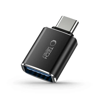 Juodas Type-C - USB OTG adapteris "Tech-Protect Ultraboost"