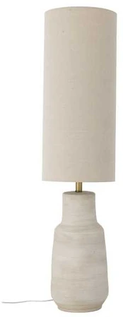Bloomingville Linetta Gulvlampe, Hvid, Stentøj