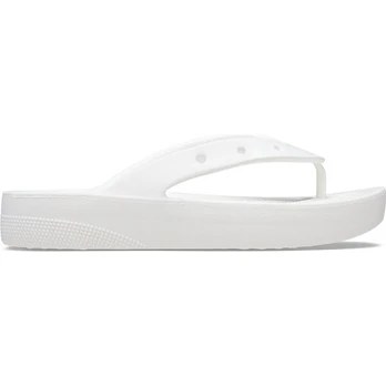 CROCS - Moteriškos paplūdimio šlepetės, CLASSIC PLATFORM FLIP W
