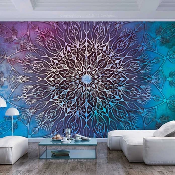 Artgeist Fototapetas - Center (Mėlyna)