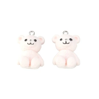 Pakabukas meška, 2pcs Pink Light Pink Bear