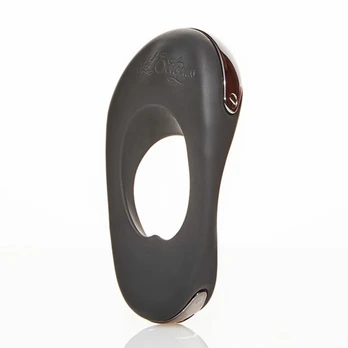Hot Octopuss Atom Plus Juodas Dual Motor Silicone Intimate Ring