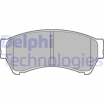 DELPHI LP2111 Brake pad set