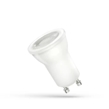 2W 3000K GU10 LED lemputė MR11/GU11 45°, šiltai balta