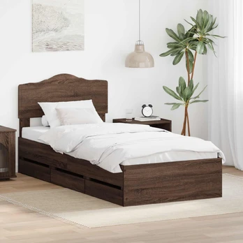Lovos rėmas Rudas ąžuolas 75 x 190 cm Inžinerinė mediena