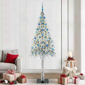 Kalėdų eglutė su 300 LED s stovu 210 cm PE