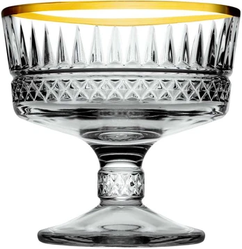 Pucharki do lodów Elysia Gold 250 ml 2 sztuki PASABAHCE