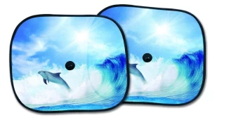 Užuolaidėlės nuo saulės DOLPHIN 2vnt kaina
