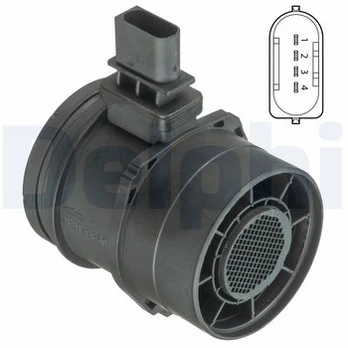 DELPHI AF10396-12B1 Air flowmeter