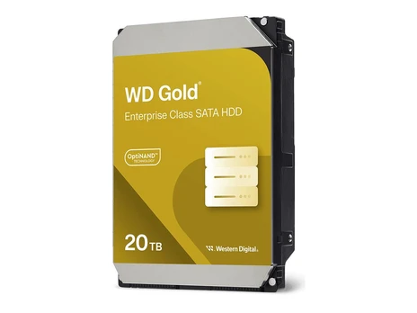WD Gold 20TB HDD SATA 6Gb/s Enterprise