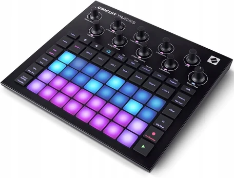 Naujas sintezatorius Novation Circuit Tracks groovebox 32 pad Usb-c Microsd