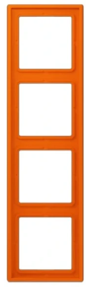 4 pozicijų rėmelis, oranžinis