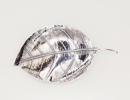 Diamond Sky Jewelry Sidabrinė sagė „Foliage“