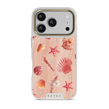 Seashells - iPhone 17 Pro Case, Elite Light (MagSafe) / Gold
