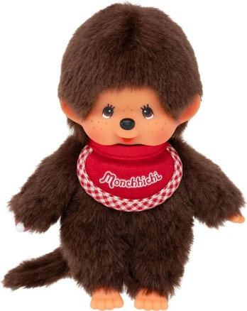 MONCHHICHI beždžionėlė su kūdikiu "Beany", 14 cm