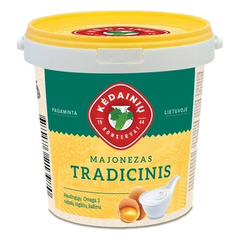 Kėdainių majonezas TRADICINIS 40% rieb., 1 kg