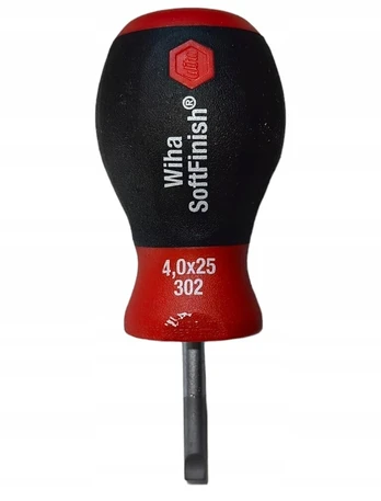 Wiha Atsuktuvas plokščias Softfinish 4,0 x 25 mm