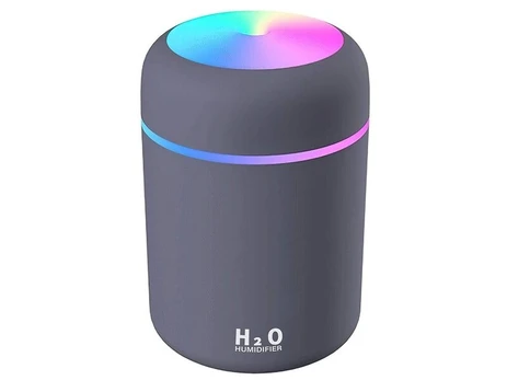 Oro drėkintuvas RGB H2O Humidifier, pilkas, 300 ml