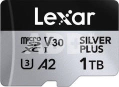 Lexar microSDXC Professional SILVER Plus UHS-I/U3/A2/4K R205/W150 (V30) 1TB