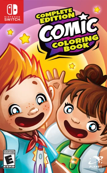 Comic Coloring Book 