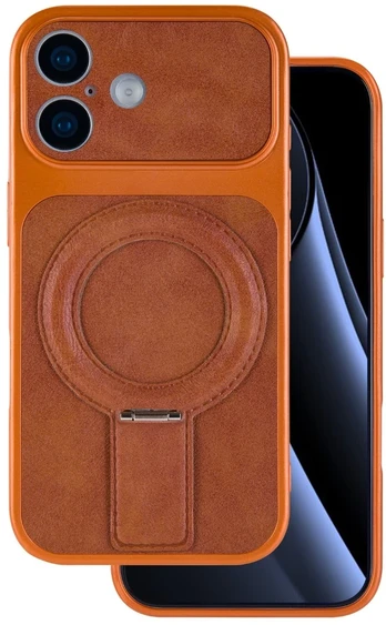 Dėklas Telforceone Luxgrip Mag case for iPhone 17 6,3'' oranžinis