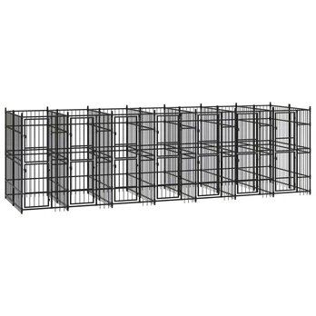 Lauko voljeras šunims, plienas, 12,9m&sup2;