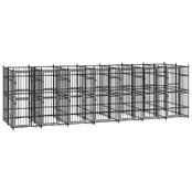 Lauko voljeras šunims, plienas, 12,9m² kaina