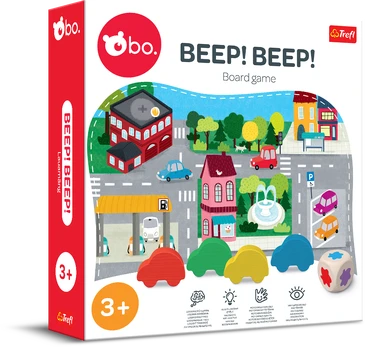 bo. Žaidimas "Beep! Beep!"