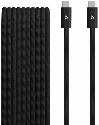 Beats 240W USB-C to USB-C Braided Cable (3 m ) - Bolt Black
