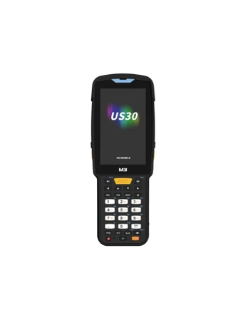 M3 Mobile US30, 2D, SE58, 10.5 cm (4), num., hot-swap, BT, Wi-Fi, NFC, Android, black