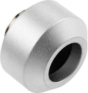 Optimus Hardtube jungtis, 12 mm - sidabrinė
