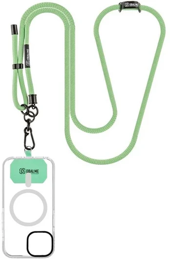 OBAL:ME NeckTag virvelė skirta telefonui Mint Žalias