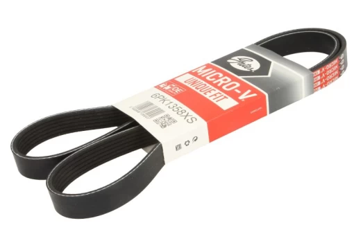 V formos rumbuoti diržai GATES 6PK1358XS