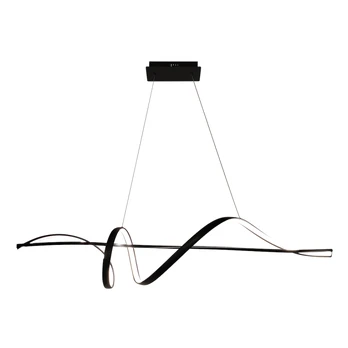 Pakabinamas šviestuvas Sash 36W, LED, juodas