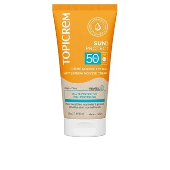 Topicrem SUN PROTECT matte finish mousse-cream SPF50+ 50 ml