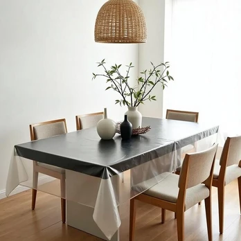 Permatoma staltiesė, PVC, 140x250 cm, skaidri