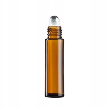 Stiklinis buteliukas su rutuliniu aplikatoriumi, 10ml