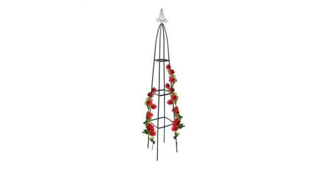 Metalinė Augalo Atrama 190 Cm, Žalia