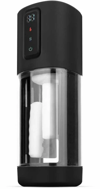 CRUIZR CX10 Intimate Machine with Thrust, Rotation & Vibration, Juodas