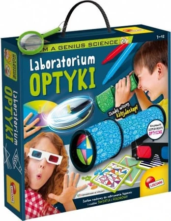 Lisciani Rinkinys mokslinis Im a Genius Optics Laboratory