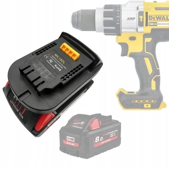 Adapter Milwaukee 18v į Dewalt 18v įrankius