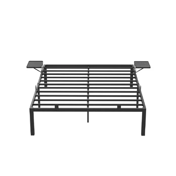 Lovos rėmas 200x160x41,3cm., juodos spalvos