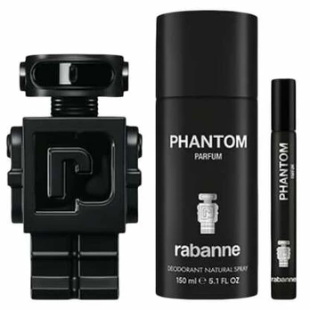 Dovanų komplektas vyrams Rabanne Phantom, 3 vnt.