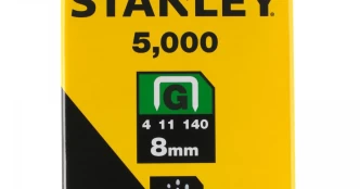 Kabės STANLEY, 8 mm , 5000 vnt, G tipas kaina