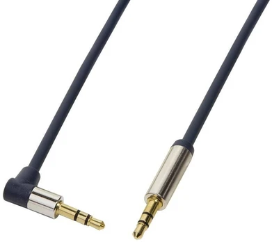 Laidas Logilink Jack to Jack Jack 3.5, Jack 3.5, 3 m, mėlyna