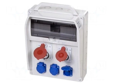Electric switchboard | IP44 | wall mount | ABS | Thread: PG21