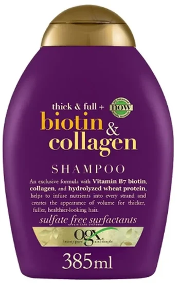 Ogx Biotin&Collagen Šampūnas 385ml