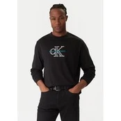 Calvin Klein Jeans Džemperis LV04RE257G Juoda Regular Fit